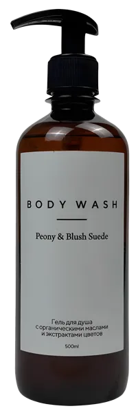 Изображение Гель для душа Бутик де савон пион и замша Миникеева А.С. ИП п/у, 500 мл