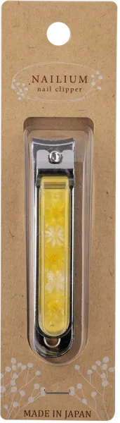 Изображение Клиппер для ногтей Никкен жёлтый Никкен Ко к/у, 1 шт
