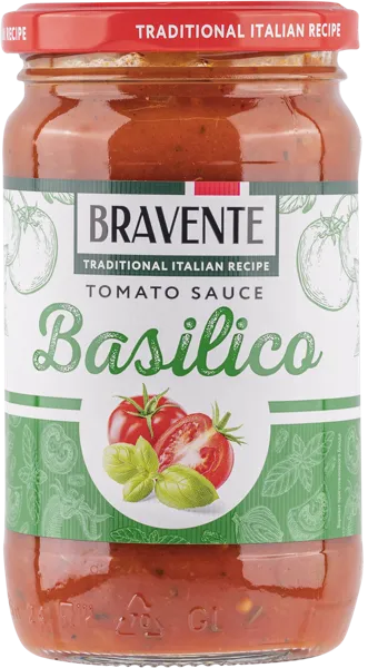 Изображение Соус томатный Бравенте базилико Дарсил с/б, 360 г