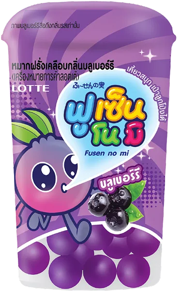 Изображение Жевательная резинка Лотте черника Лотте п/б, 15 г