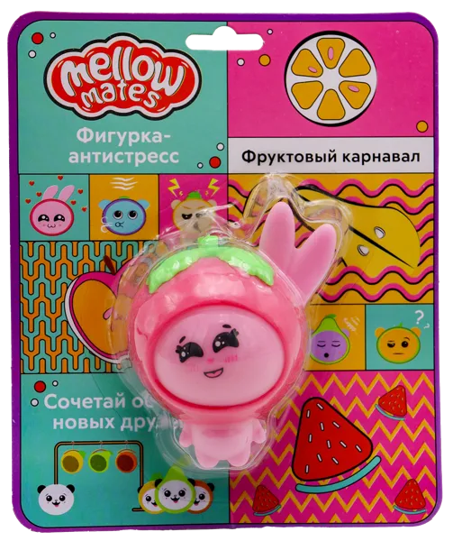 Изображение Игрушка антистресс Фанки тойс меллоу мэйтс в шапочке Шанту Шенгай п/у, 1 шт