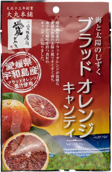 Изображение Карамель Даймору Хонпо красный апельсин Даймору Хонпо м/у Атаго, 67 г