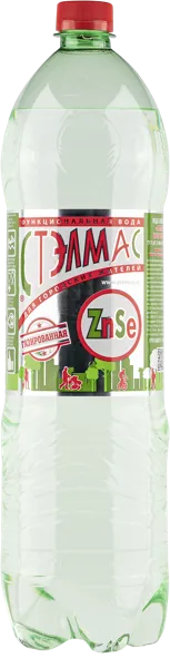 Изображение Вода газ рН 7,4 Стэлмас питьевая цинк селен Воды здоровья п/б, 1,5 л