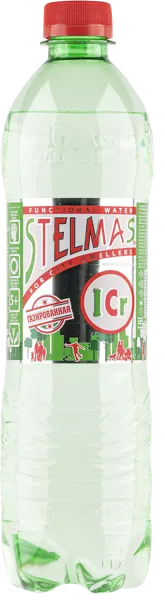 Изображение Вода газ рН 7,4 Стэлмас питьевая цинк селен Воды здоровья п/б, 0,6 л