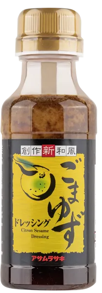 Изображение Соус дрессинг кунжутный Асамурасаки с юдзу Асамурасаки с/б Атаго, 220 мл