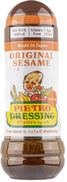 Изображение Соус дрессинг кунжутный Пьетро Дрессинг оригинальный Пьетро Дрессинг п/б Атаго, 280 мл