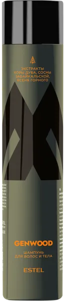 Изображение Шампунь для волос и тела Эстель альфа генвуд Юникосметик п/у, 300 мл
