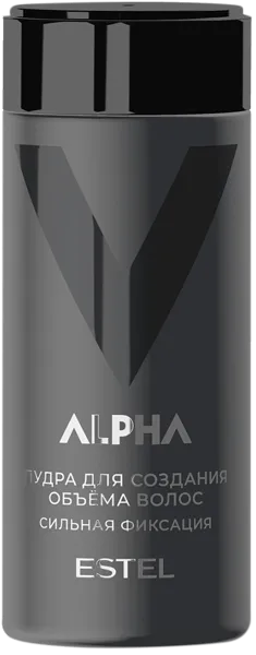 Изображение Пудра для волос мужская Эстель альфа сильная фиксация объём Юникосметик к/у, 10 г