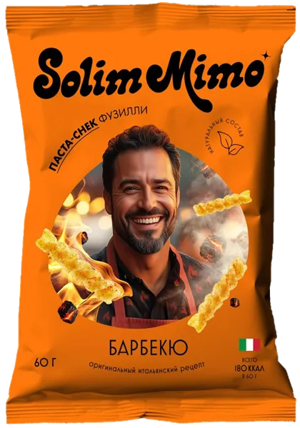 Изображение Снеки пшеничные Солим Мимо барбекю Снеки Мира м/у, 60 г