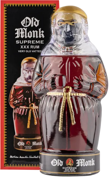 Изображение Ром 12 лет Олд Монк суприм ДВК п/у, 0,75 л