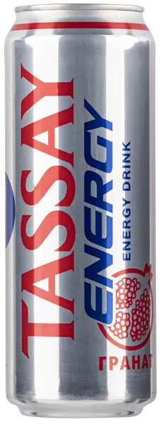 Изображение Напиток Энергетический Тассай Энерджи гранат Аквалайф ж/б, 0,45 л