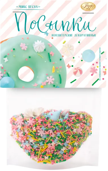 Изображение Посыпка кондитерская Парфэ  весна  Топ Продукт м/у, 50 г