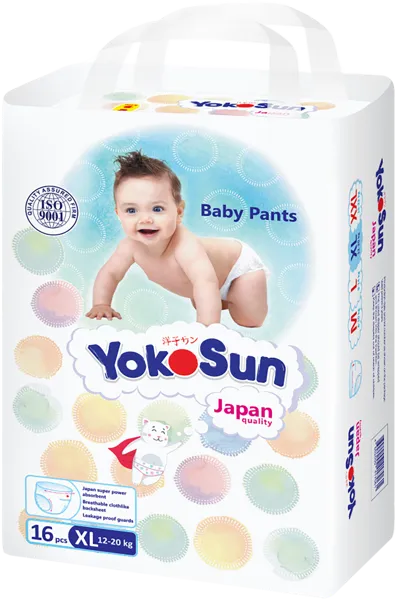 Изображение Трусики XL 12-20 кг Йокосан комфорт Азия Лайф м/у, 16 шт