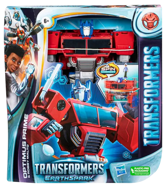 Изображение Фигурка интерактивная Трансформеры оптимус прайм и робби Хасбро к/у, 1 шт