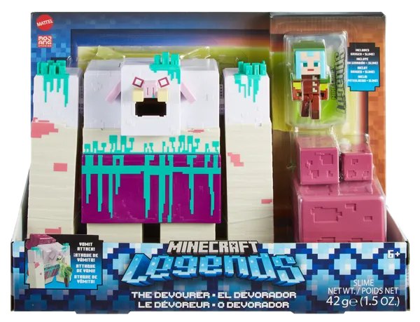 Изображение Фигурка Майнкрафт пожиратель и рейнджер Маттэл к/у, 2 шт