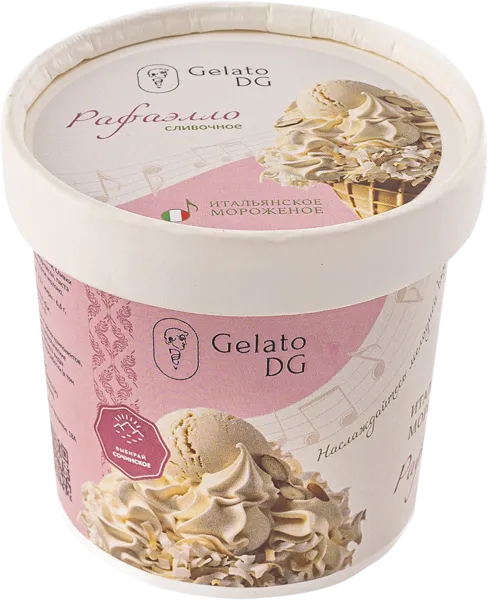Изображение Мороженое сливочное Джелато ДГ Рафаелло Галлина Давиде ИП карт, 80 г