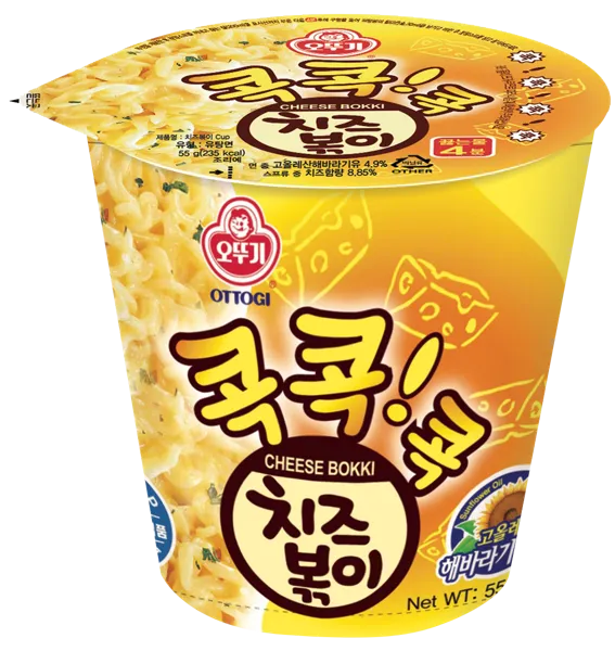 Изображение Лапша быстрого приготовления Оттоги рамен с сыром Оттоги к/у, 55 г