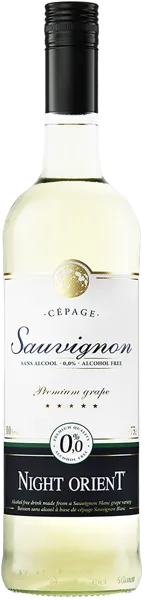 Изображение Вино белое п/сух Безалкогольное Найт Ориент Совиньон Блан Винтенс с/б, 0,75 л