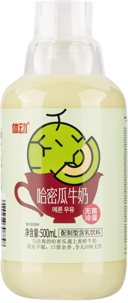 Изображение Напиток молочный негаз Воервонг дыня Воервонг п/б, 0,5 л