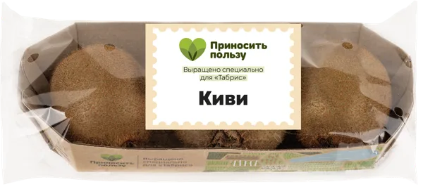 Изображение Плод Табрис киви зеленое Кубанские поля подложка, 3 шт