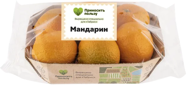 Изображение Фрукт Турция Табрис мандарин Кубанские поля подложка, 6 шт