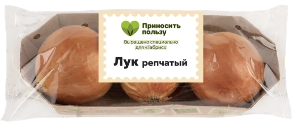 Изображение Корнеплод Табрис лук репчатый Кубанские поля подложка, 3 шт