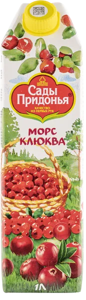 Изображение Морс Сады придонья клюква Сады Придонья т/п, 1 л