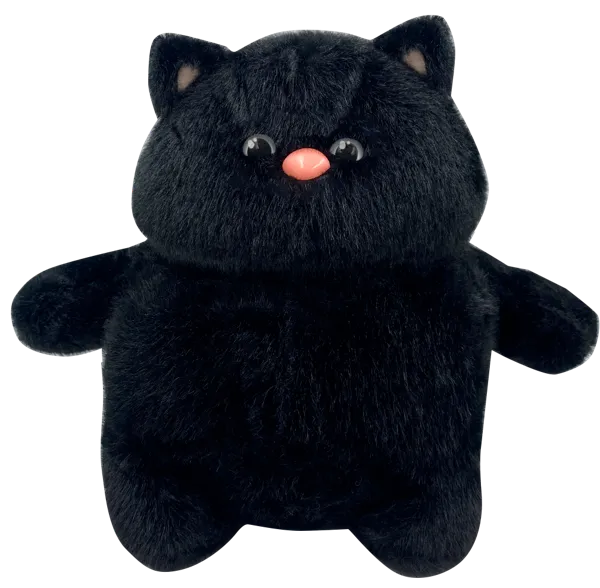 Изображение Мягкая игрушка 35 см Макси тойз котик чёрный Той Сенс к/у, 1 шт