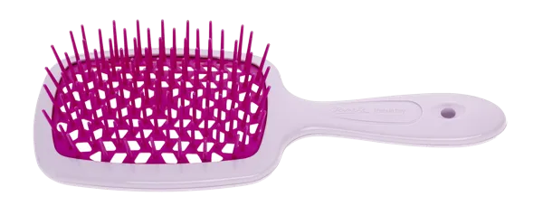 Изображение Расческа для волос пластик Янеке щетка сирень фуксия Джорджио Янеке п/у, 1 шт
