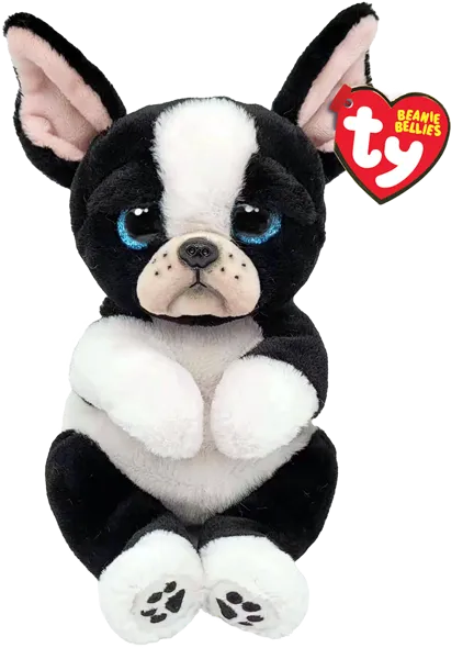 Изображение Мягкая игрушка 15см ТУ бени биллис тинк черно-белая собачка ТУ Инкорпорейшен , 1 шт