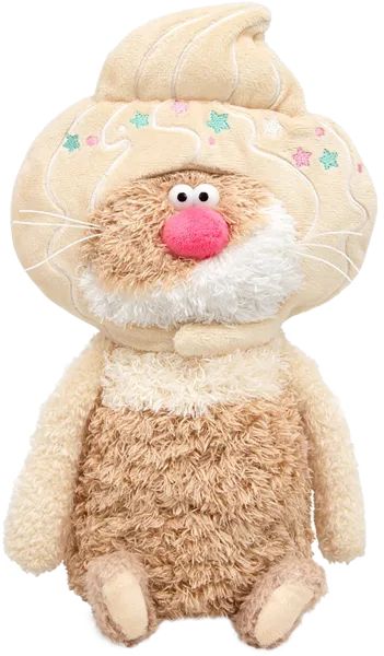 Изображение Мягкая игрушка 19 см Будибаса десерт латте МПП ООО к/у, 1 шт