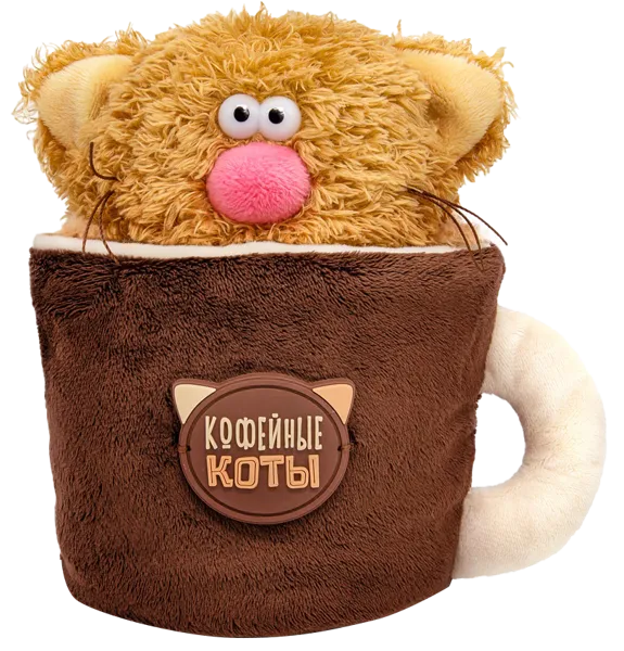 Изображение Мягкая игрушка 12 см Будибаса десерт кортадо МПП ООО к/у, 1 шт