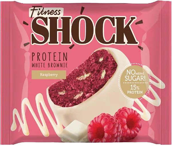 Изображение Пирожное проетиновое Фитнес шок брауни малина Фитнес десерты м/у, 50 г