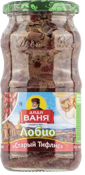 Изображение Лобио Дядя Ваня Старый Тифлис Русское поле с/б, 480 г