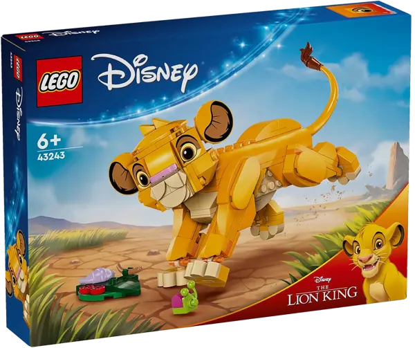 Изображение Конструктор с 6 лет 43243 Лего дисней малыш симба Лего к/у, 1 шт