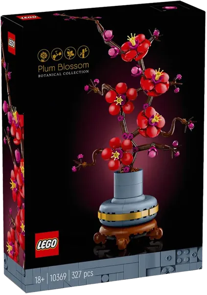 Изображение Конструктор с 18 лет 10369 Лего айконс цветок сливы Лего к/у, 1 шт