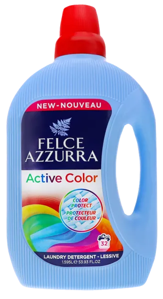 Изображение Средство для стирки жидкое Фельче аззура цветное бельё Пальери СпА п/у, 1,6 л