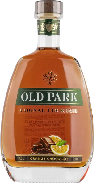 Изображение Коктейль коньячный 30% Олд Парк апельсин шоколад КЛВЗ Кристалл с/б, 0,5 л