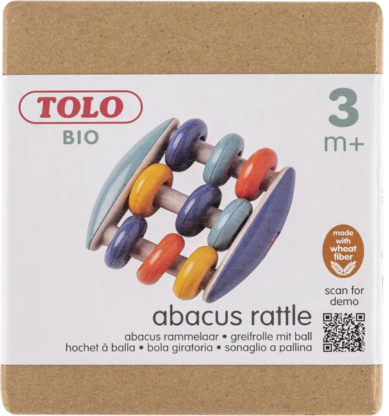 Изображение Погремушка с 3 месяцев Толо био Толо Макау к/у, 1 шт