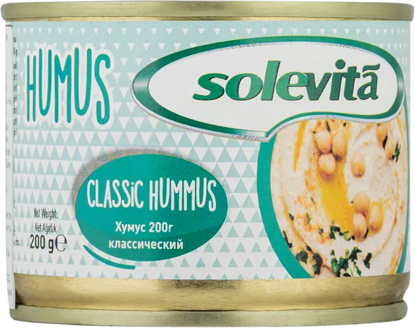 Изображение Хумус из нута Солевита классический Синар ж/б, 200 г