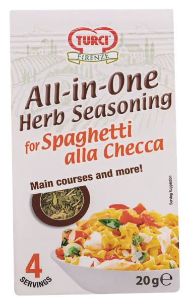 Изображение Приправа для спагетти Турчи из Тосканы травы алла чекка Оффичина Италия м/у, 20 г