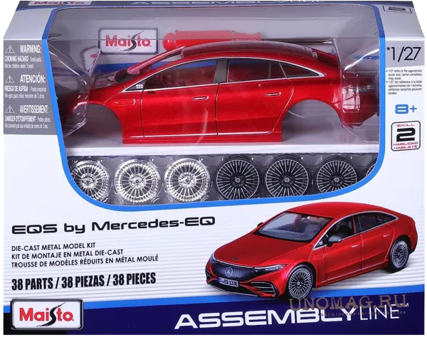 Изображение Машина 1:27 Маисто мерседес eq Маисто к/у, 1 шт