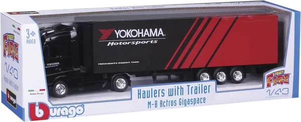 Изображение Машина 1:43 Ббураго мерседес бенц актрос Ббураго к/у, 1 шт