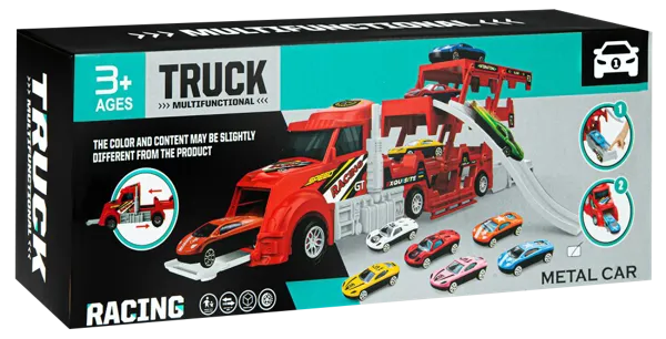 Изображение Машина Рейсинг автовоз на 6 машинок Гуандонг Джаки п/у, 1 шт