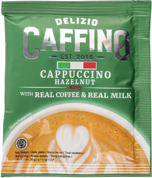 Изображение Кофе растворимый Делицио Каффино лесной орех Самбер Копи Прима м/у, 20 г