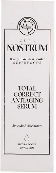 Изображение Сыворотка корректор для лица Кьюра нострум авокадо экстракты грибов Медитераниум к/у, 30 мл