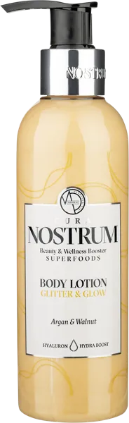 Изображение Лосьон сияющий для тела Кьюра нострум аргановое масло орех Медитераниум п/у, 200 мл