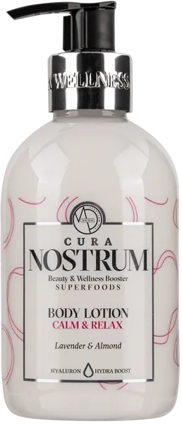 Изображение Лосьон успокаивающ для тела Кьюра нострум лаванда миндаль Медитераниум п/у, 300 мл