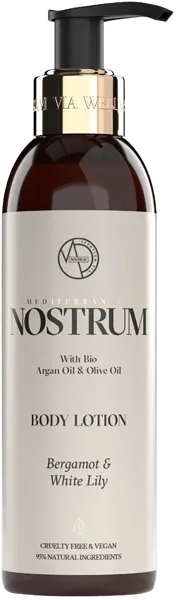 Изображение Лосьон питание для тела Медитерраниум нострум бергамот и белая лилия Медитераниум п/у, 200 мл