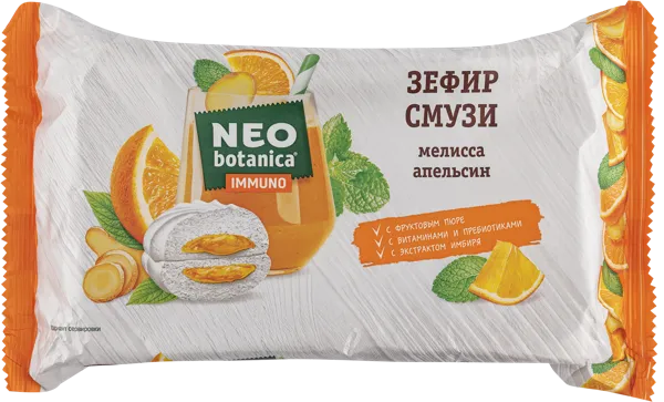 Изображение Зефир Нео Ботаника смузи мелисса апельсин ОК Рот- Фронт м/у, 280 г